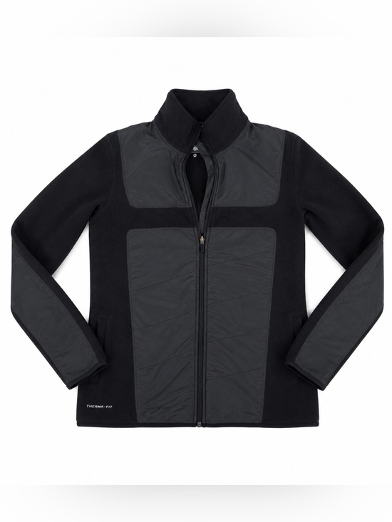 Nike Jackets & Blazers - Nike Therma-FIT Black Full Zip Jacket Size Medium Lightweight Performance Jacket